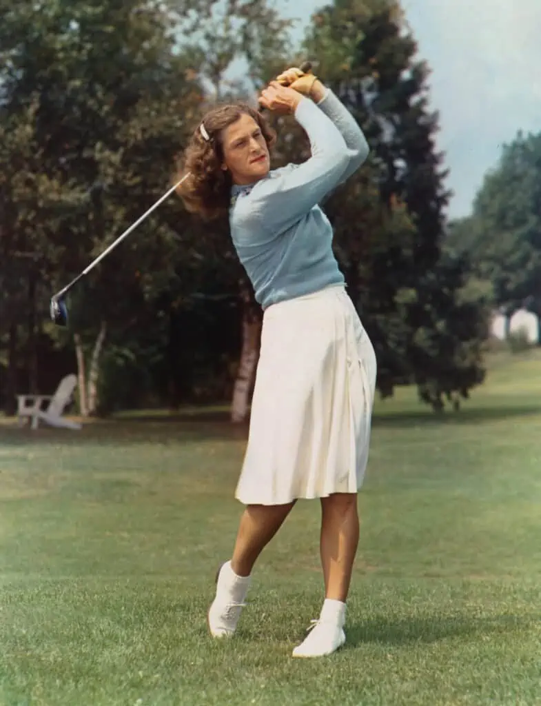 Mildred Babe Zaharias Golf Photo (Didrikson)