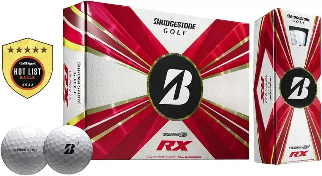 Bridgestone Tour B RX Golf Balls 