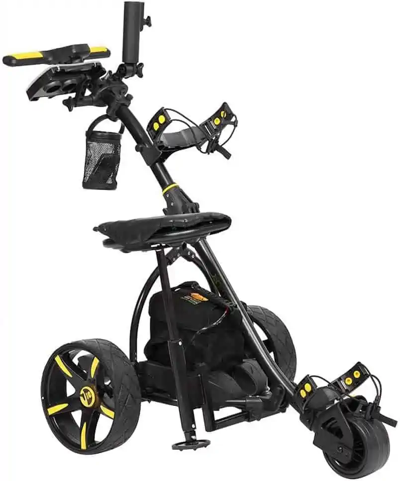 Bat-Caddy X3R Remote Control Cart with 20Ah Lithium Battery. Best Electric Golf Push Cart 