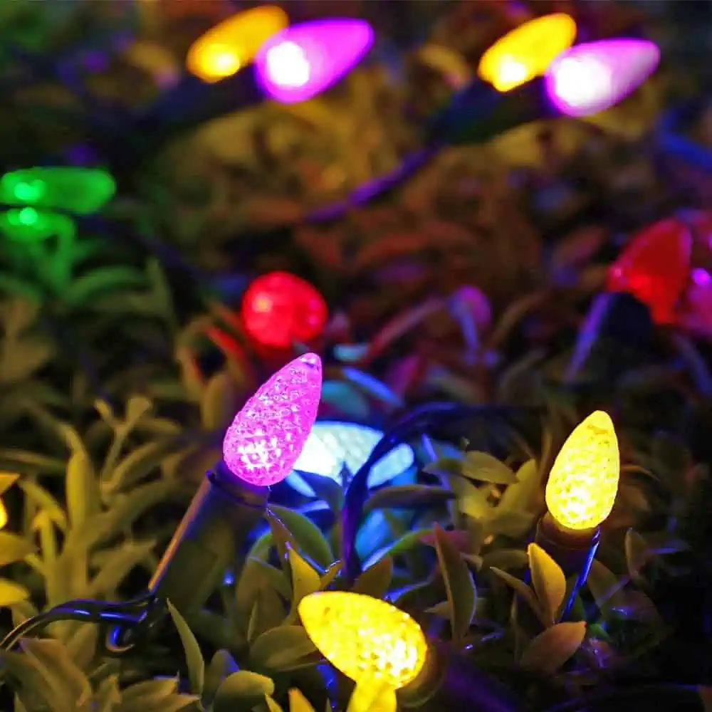 Best Battery Operated Christmas Lights with Time, RECESKY C3 Christmas String Lights.