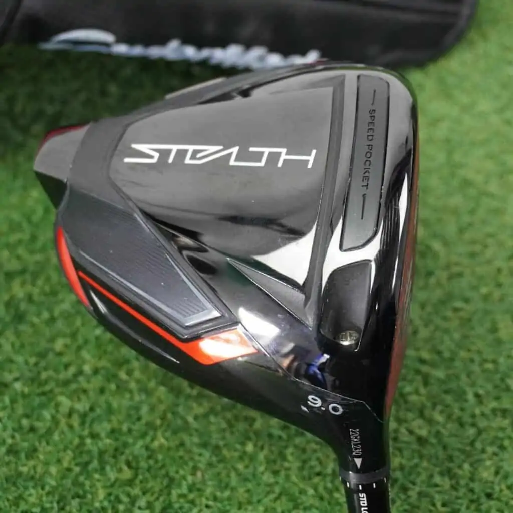 TaylorMade Stealth Driver Review photo of the club head