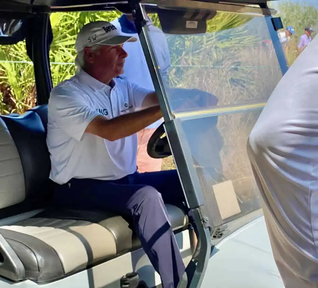 Fred Couples at The Chubb Classic in Naples, Florida 2023