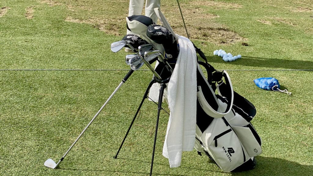 golf clubs photos of bag 
