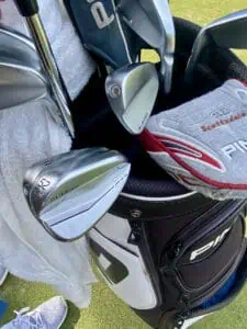 Ping Glide 4.0 Wedge 52 and 60 Degrees Miguel Angel Jimenez What's in the Bag Photo