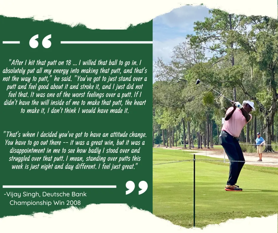Vijay Singh quote from 2008 Championship