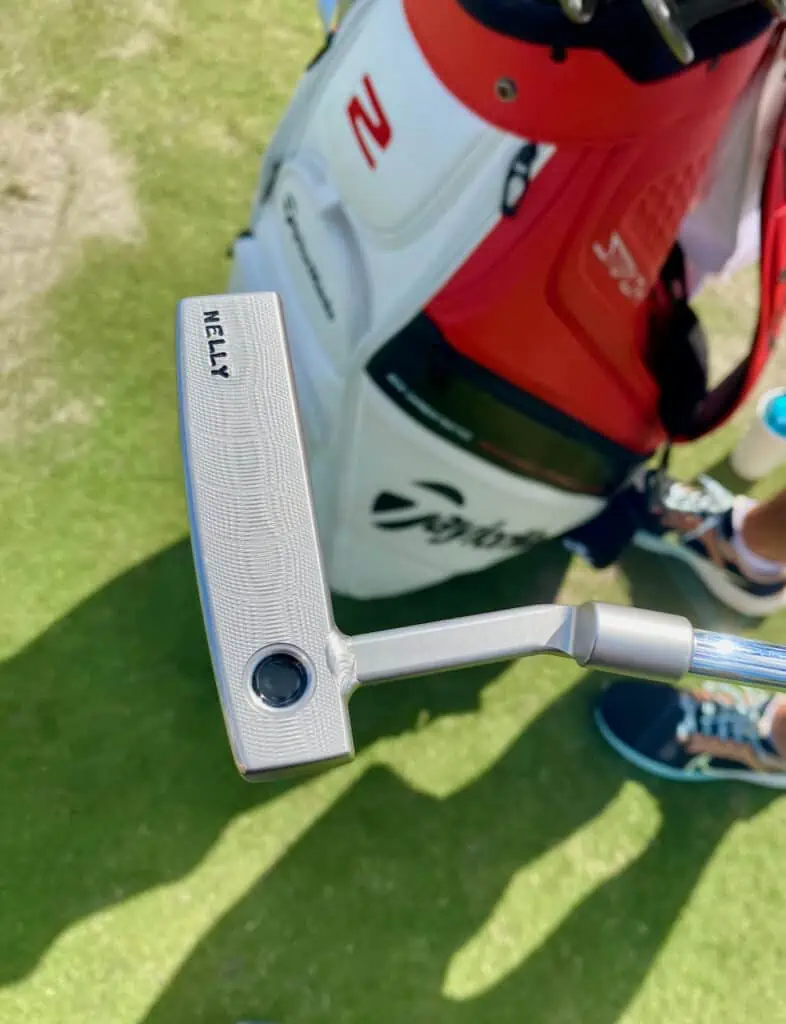 Nelly Korda's putter Scotty Cameron up close 