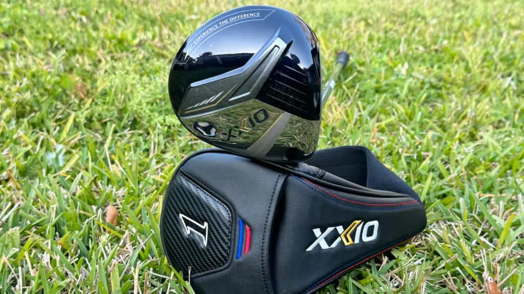 Photo of the XXIO Driver and cover taken by Senior Golf Source.