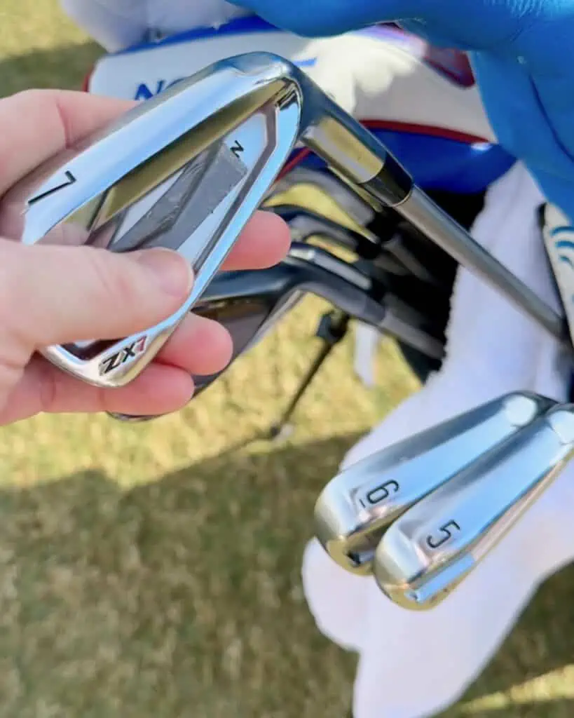 Srixon ZX7 Irons in Joe Durant's golf bag