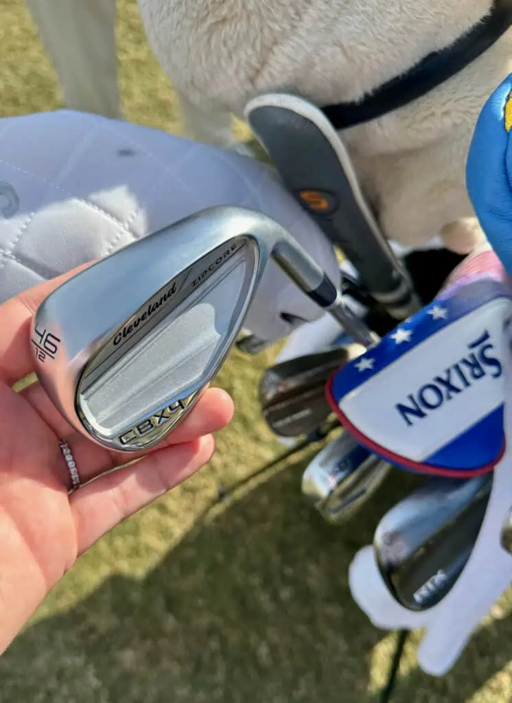 Srixon CBX4 Wedge in Joe Durant What's in the Bag taken by Senior Golf Source