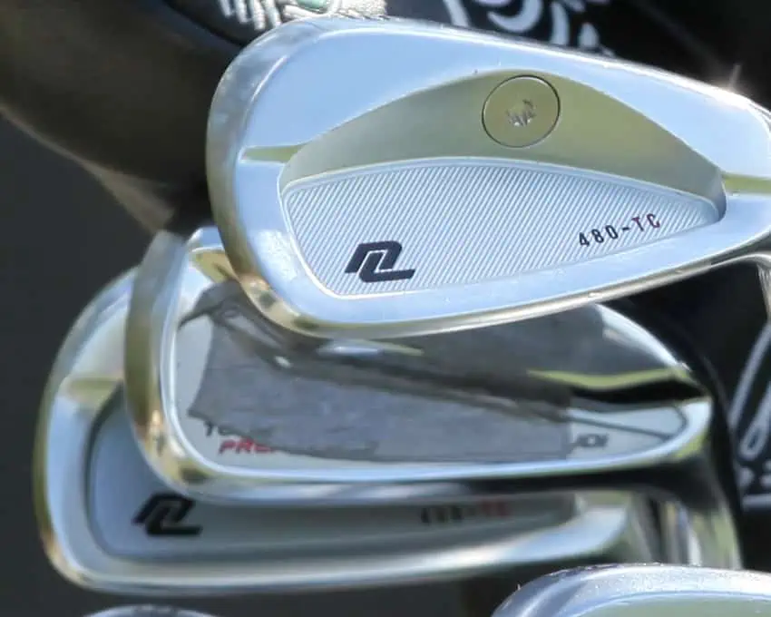 Photo of the 480-TC and TaylorMade Tour Preferred UDI 